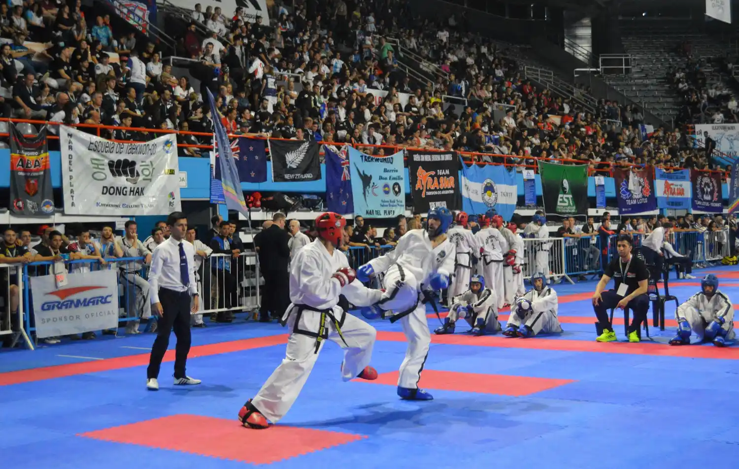 Gran cierre de la Copa del Mundo de Taekwondo ITF en Mar del Plata