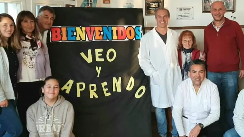 Pablo Deromedis:"La idea es ayudar a los chicos que no tienen acceso a controles visuales"