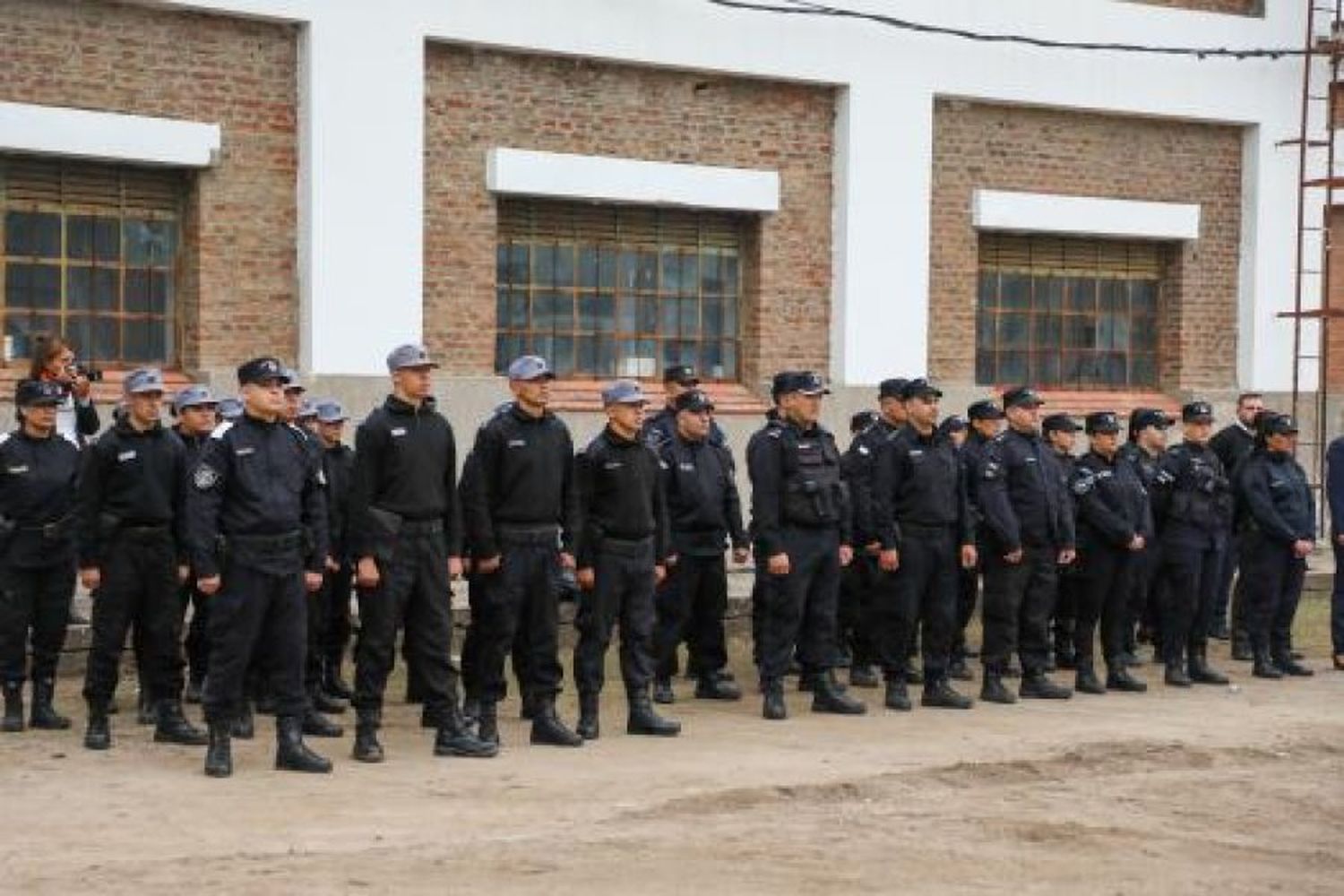 Inauguró la base operativa del comando radioeléctrico en Laguna Paiva