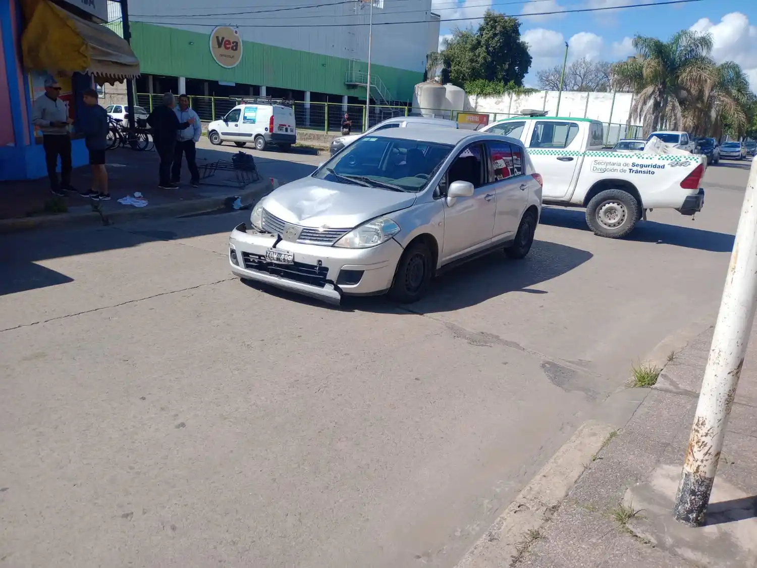 El accidente sucedió este miércoles por la mañana.