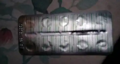 Perdió tabletas de pastillas