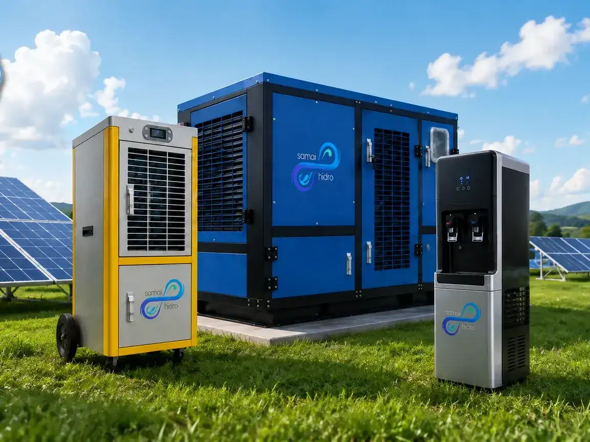 Samai Hidro impulsa un proyecto que utiliza tecnología de generación atmosférica de agua (AWG) para captar la humedad presente en el aire y transformarla en agua