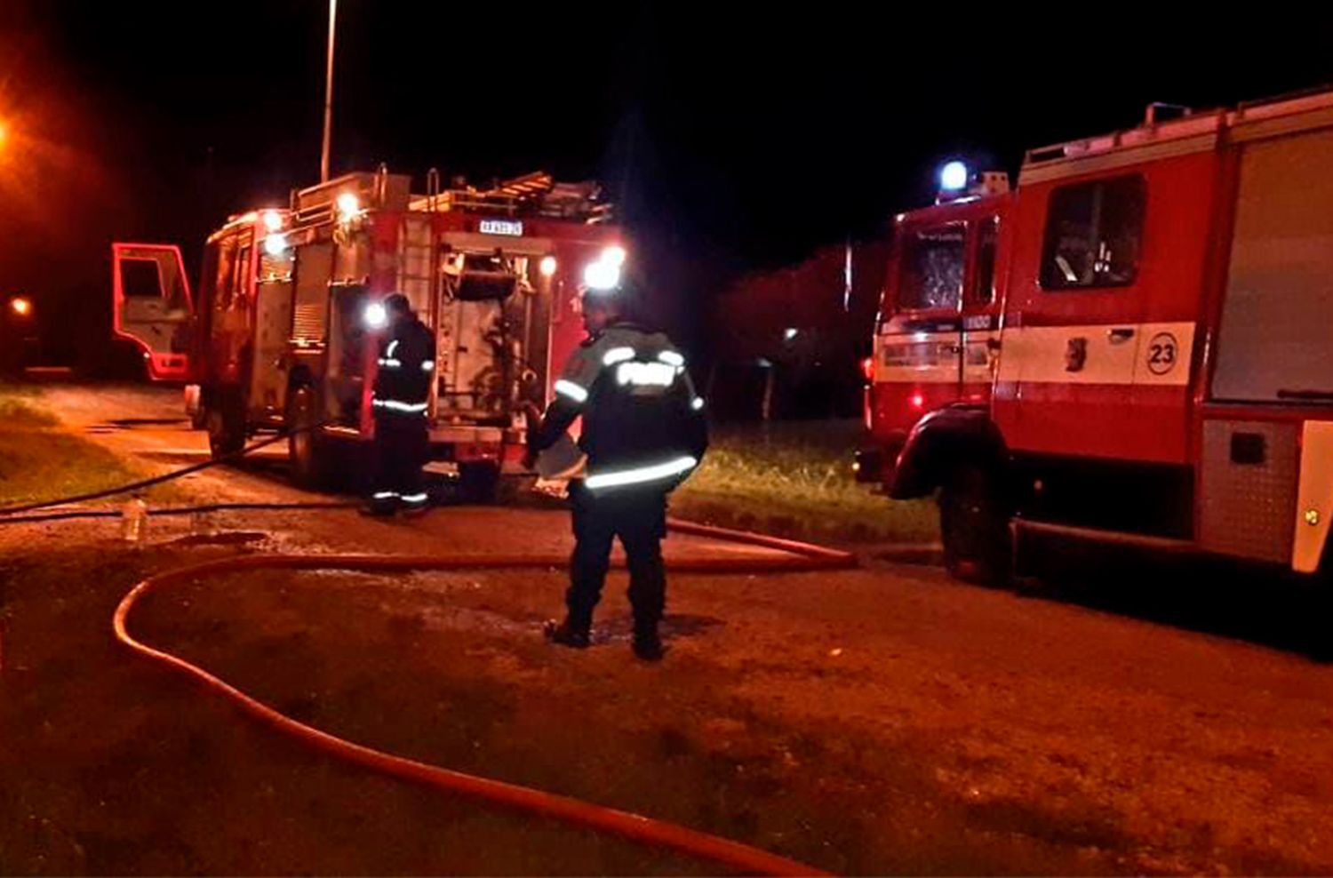 Alarma por incendio en vivienda en Gloria de la Peregrina