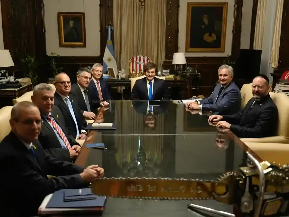 Milei recibió al canciller israelí Gideon Sa’ar en la Casa Rosada y avanza la idea de mudar la Embajada a Jerusalén