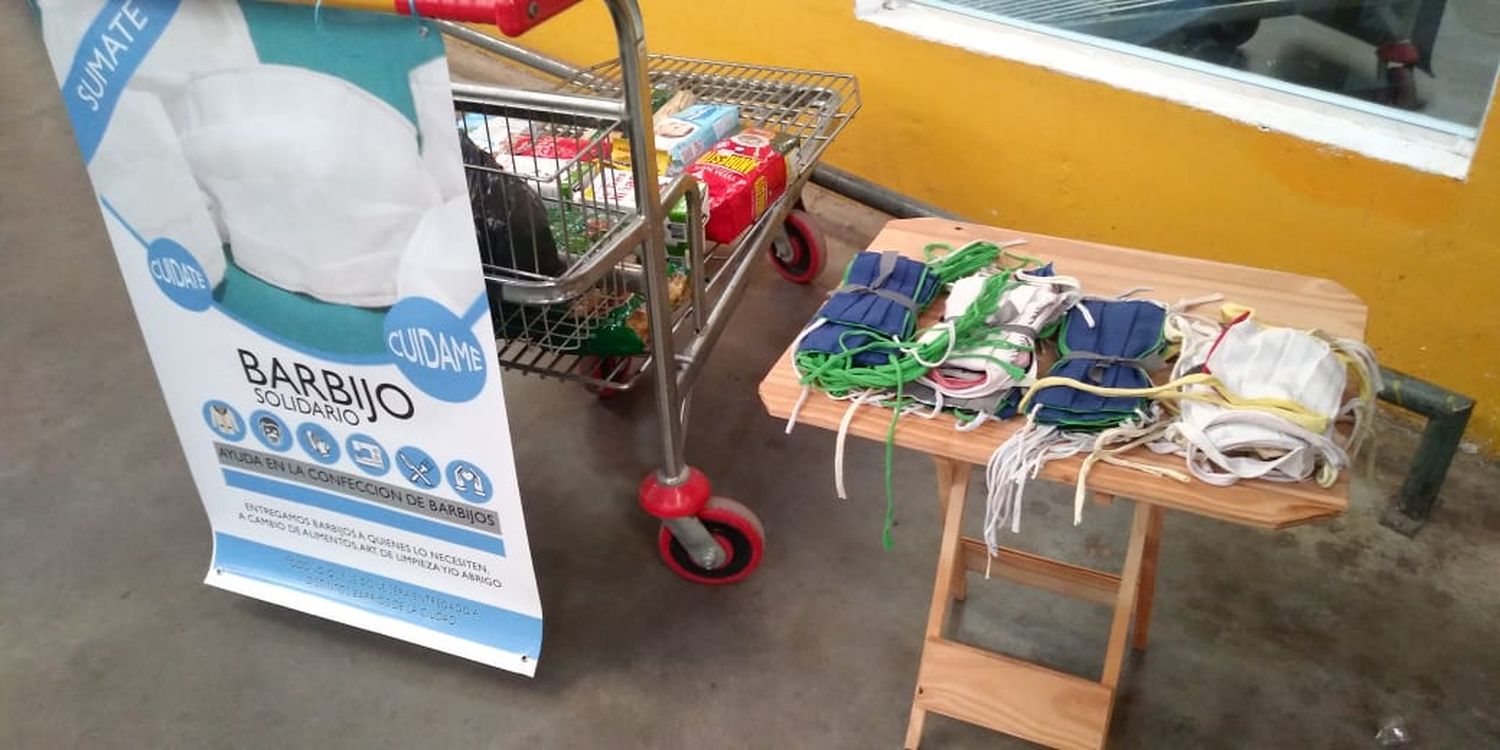 Red Solidaria y el grupo Barbijos Solidarios lanzaron una campaña para familias vulneradas