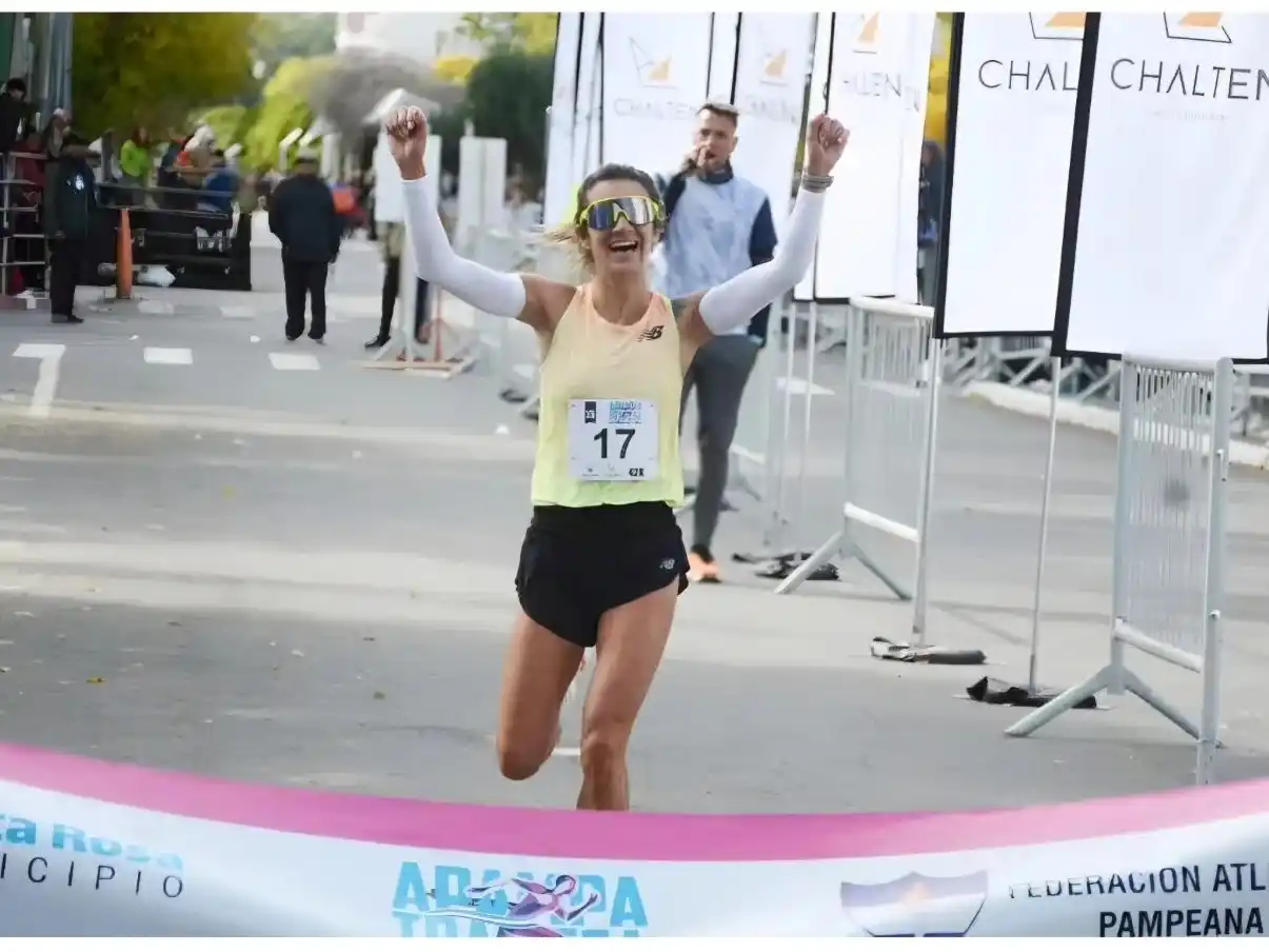 Luján Urrutia se consagró campeona nacional de maratón