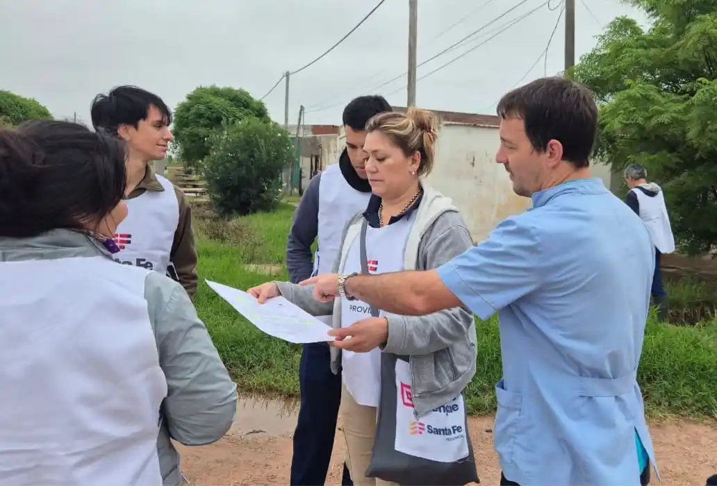 En Villa Minetti rescatan a un paciente que se encontraba aislado