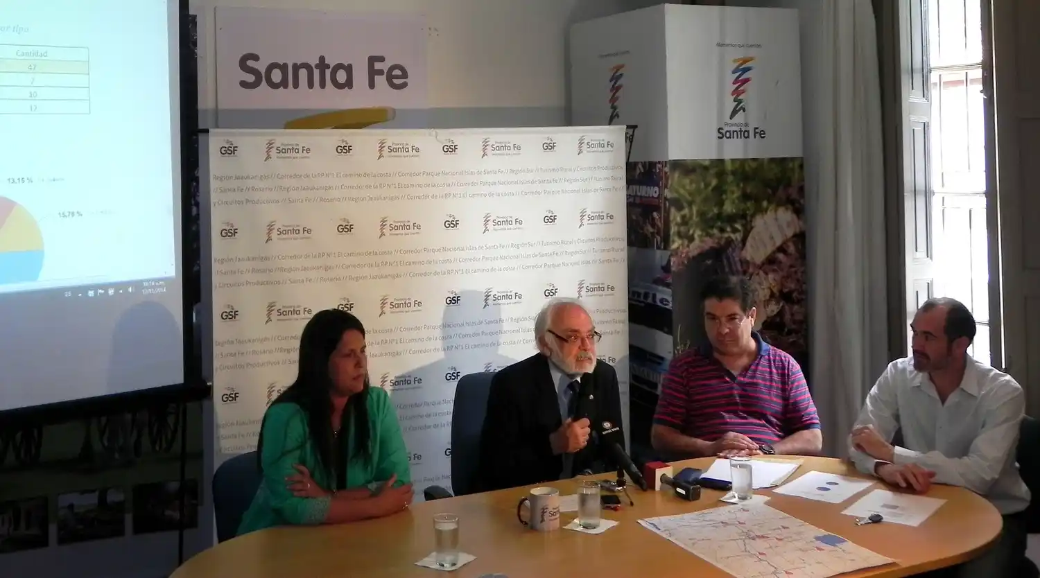 Los turistas que visitan Santa Fe lo hace por descanso