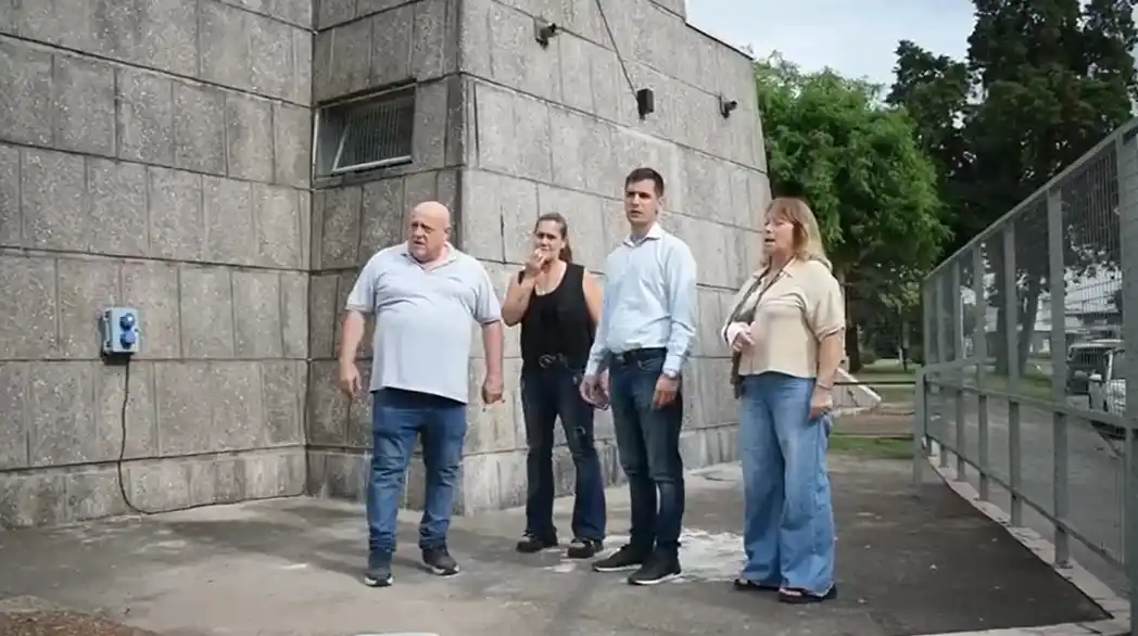 Viotti y Becchio en el Anfiteatro "Alfredo Williner"