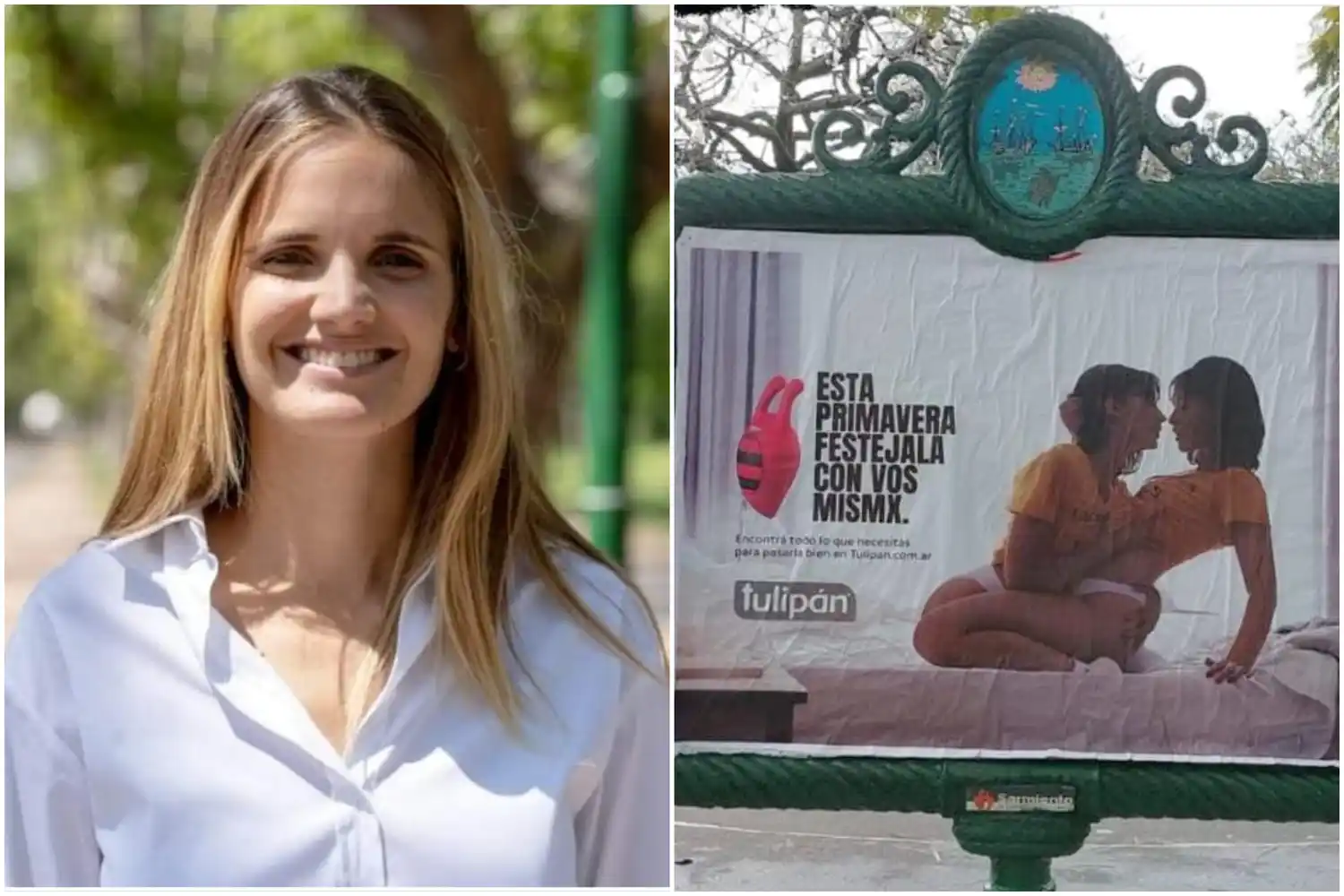 Catalina Buitrago criticó la publicidad de la empresa Tulipán.