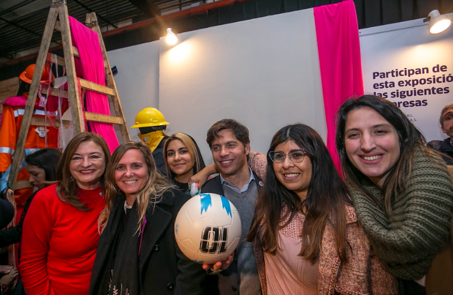 Kicillof y Estela Díaz abrieron Expo Congreso "Nosotras Producimos" en el municipio de San Martín