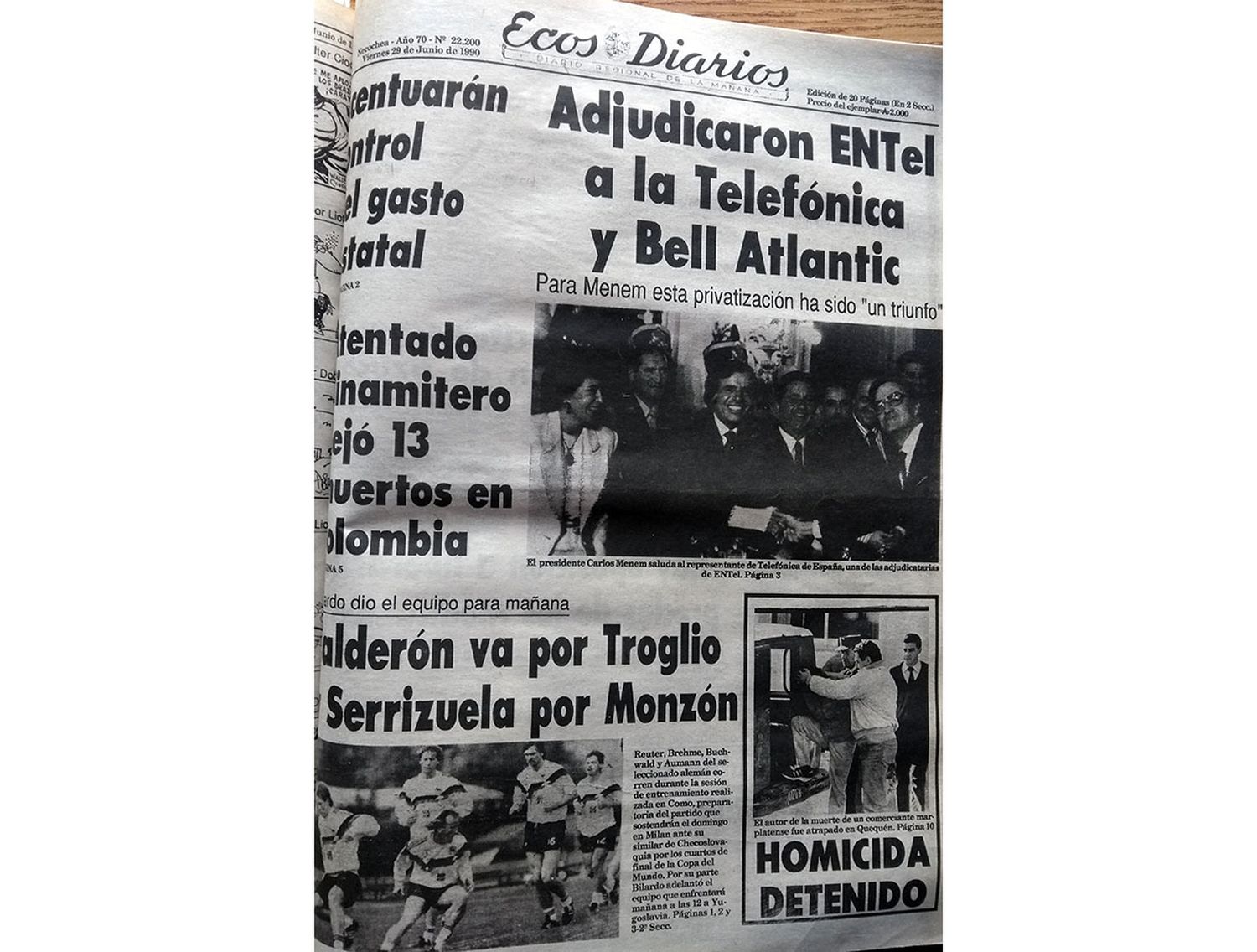 Viernes 29 de junio de 1990