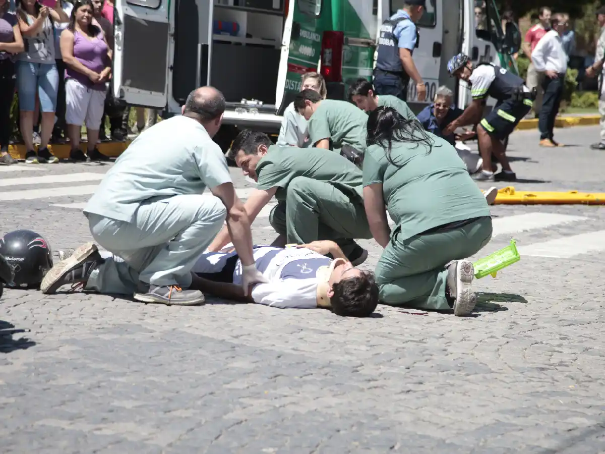 Conciencia vial: se realizará hoy un nuevo simulacro de accidente