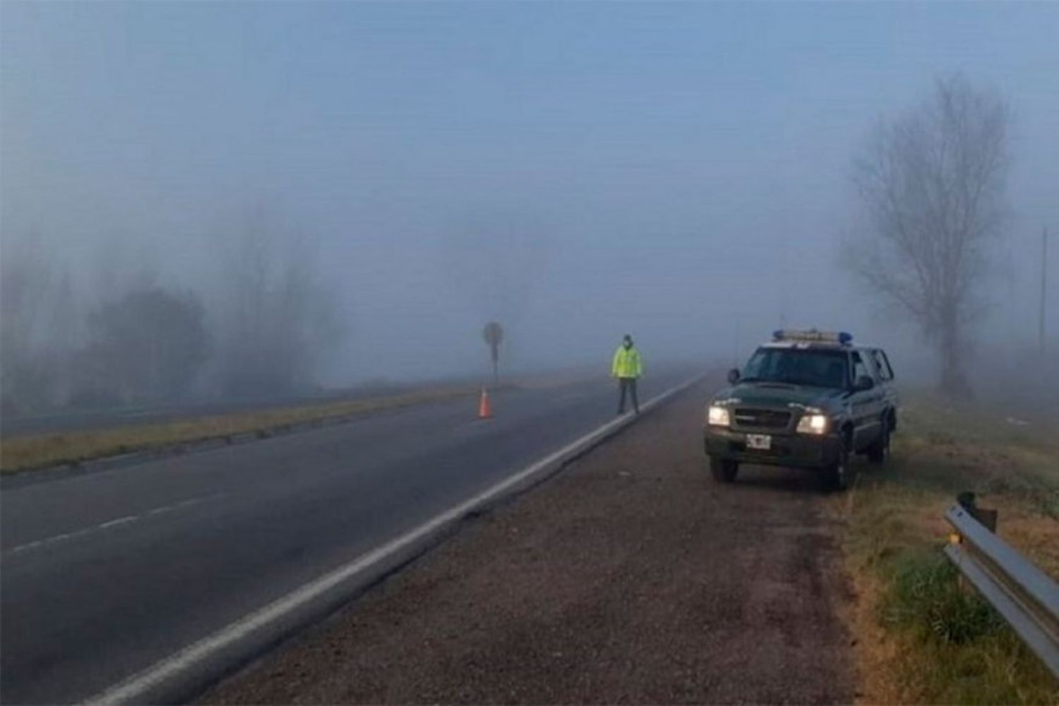 Luego de varias horas de corte por la niebla, restablecieron el tránsito en el Complejo Zárate – Brazo Largo