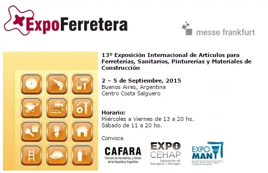 Expo herramientas y máquinas 2015