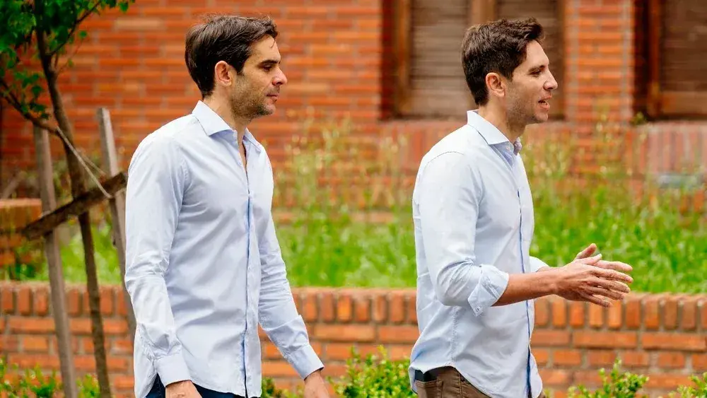 Los hermanos Santiago y Manuel Passaglia.