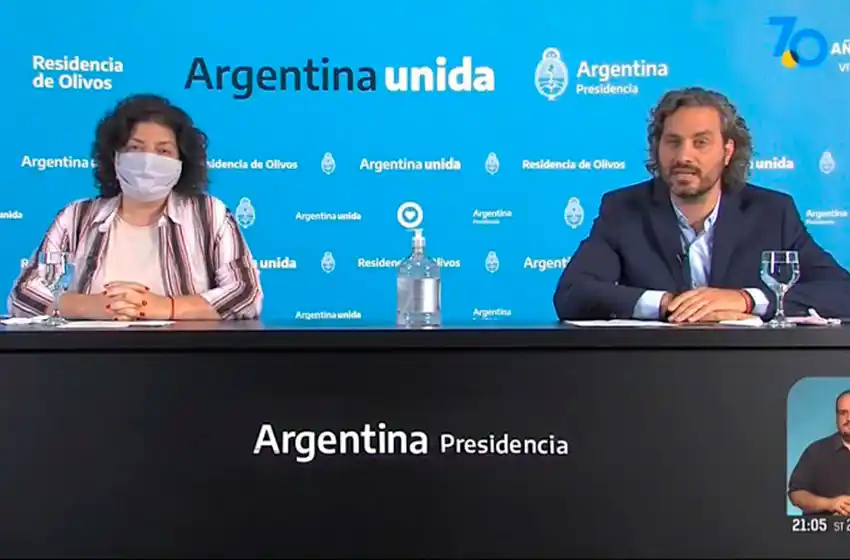 Nación: eximen de presencialidad a la administración pública hasta el miércoles