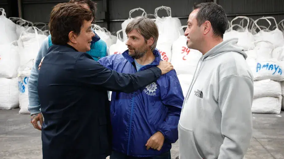 Fernando Espinoza recorrió el interior bonaerense y pidió "una planificación estratégica" para el campo y la industria