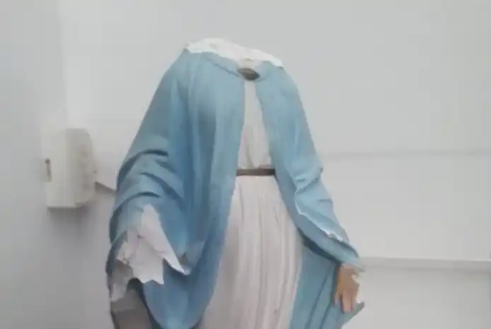 Mar del Plata: Profanaron una capilla y decapitaron la imagen de una virgen