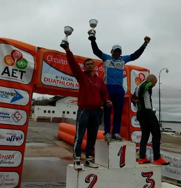 Entrerriano de Duatlón: destacada labor de Alejandro Belén