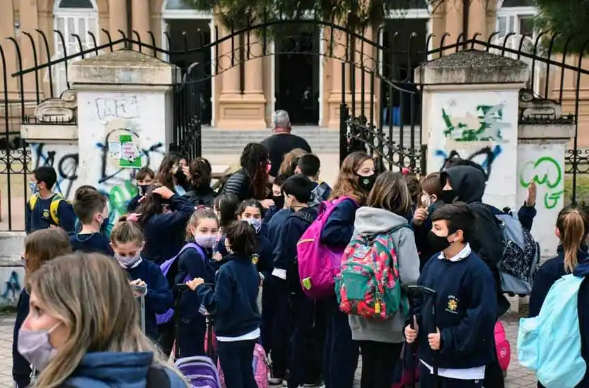 Aseguran que el 75% de las escuelas públicas de Rosario volvió a la presencialidad plena