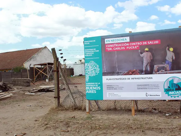 Construyen el centro de salud “Dr. Carlos Fucile”