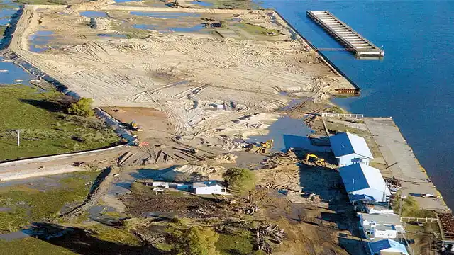 Murilla destacó la creación de la zona franca en el puerto