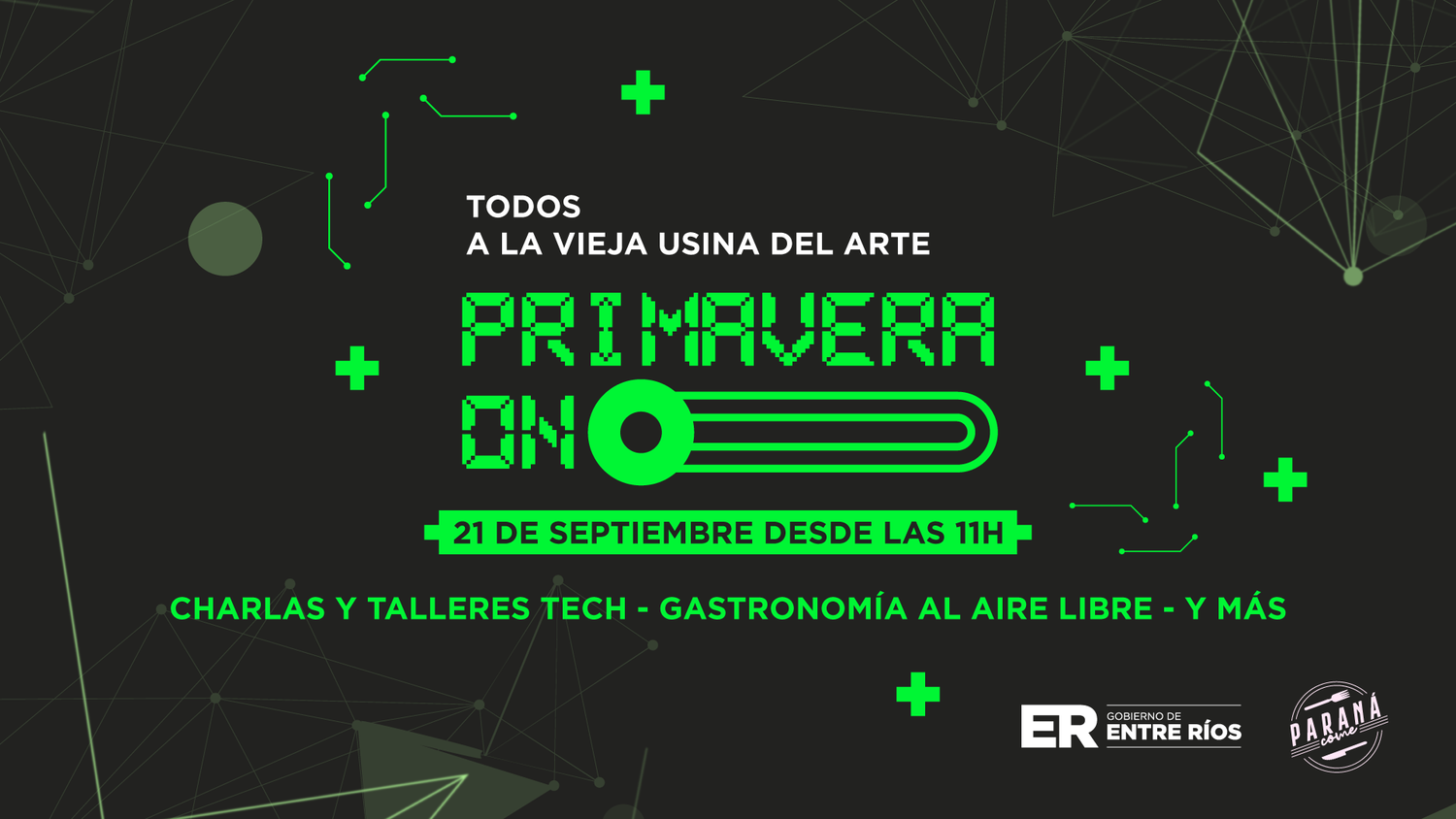 PrimavERa On: se viene un sábado con tecnología, música y gastronomía en la Vieja Usina