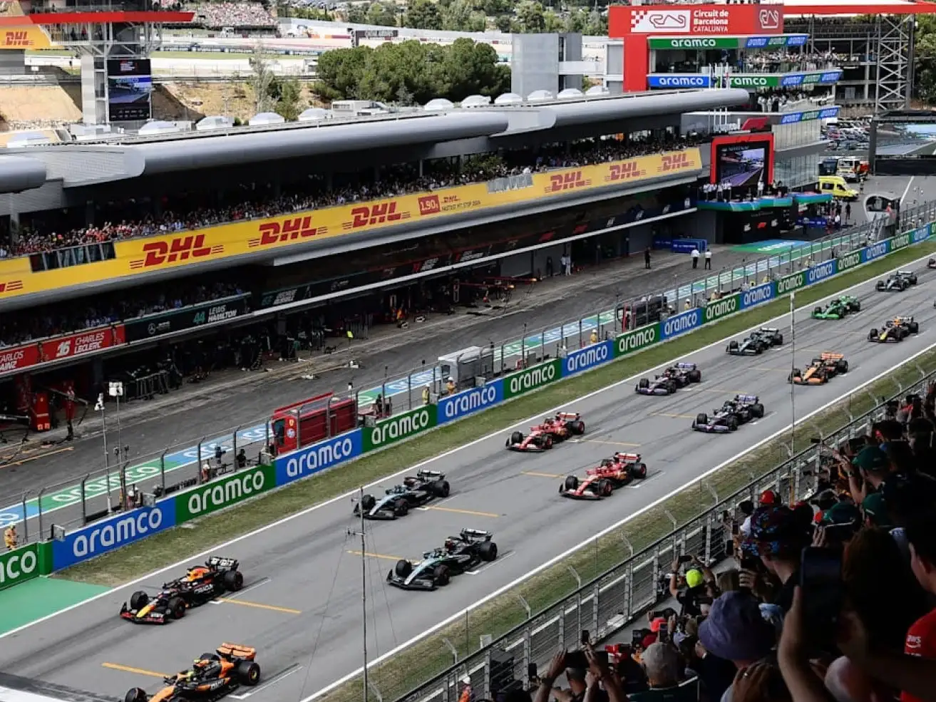 gp barcelona  f1  colapinto