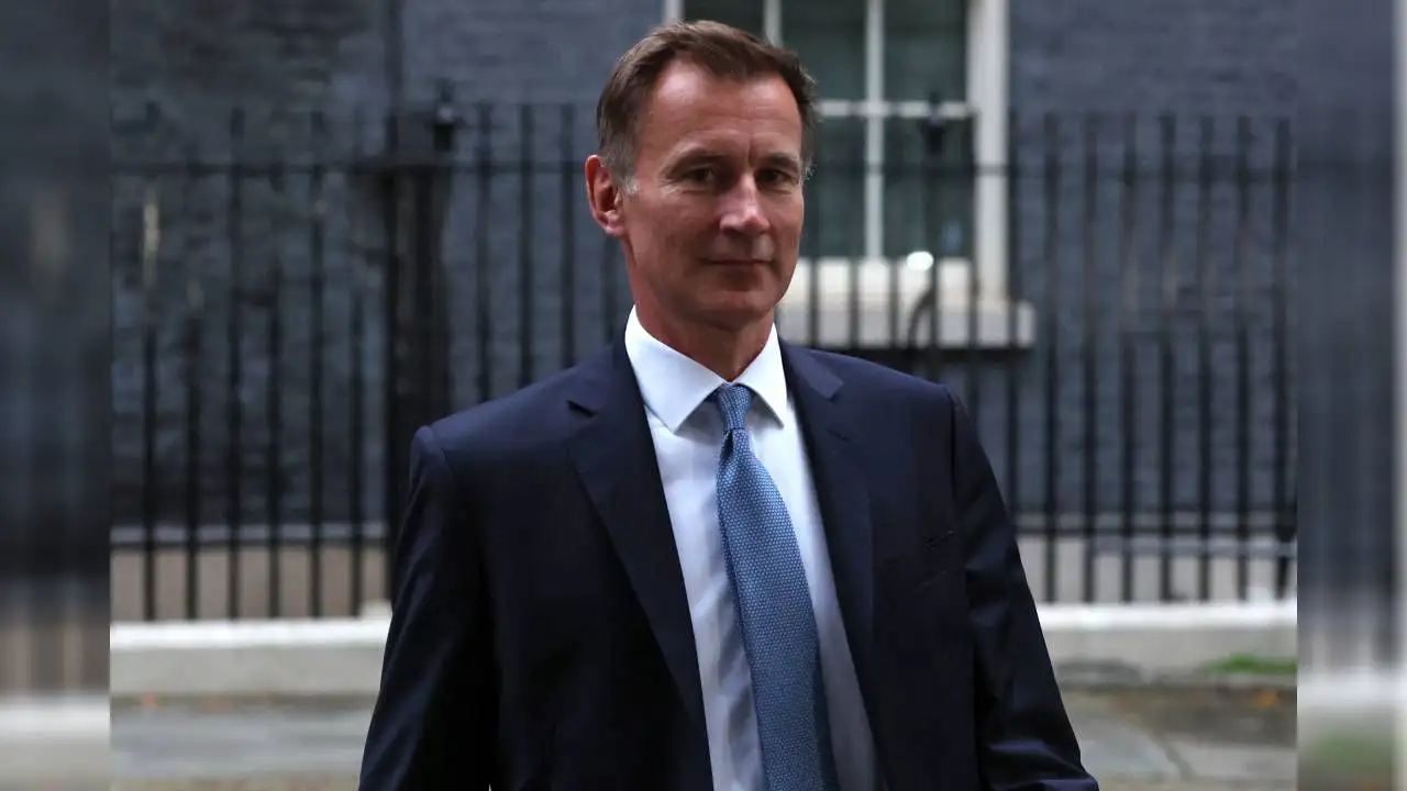 Jeremy Hunt, ministro de Finanzas.