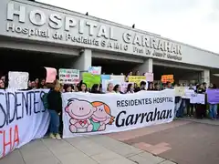 Trabajadores del Hospital Garrahan inician un nuevo paro en rechazo al veto presidencial