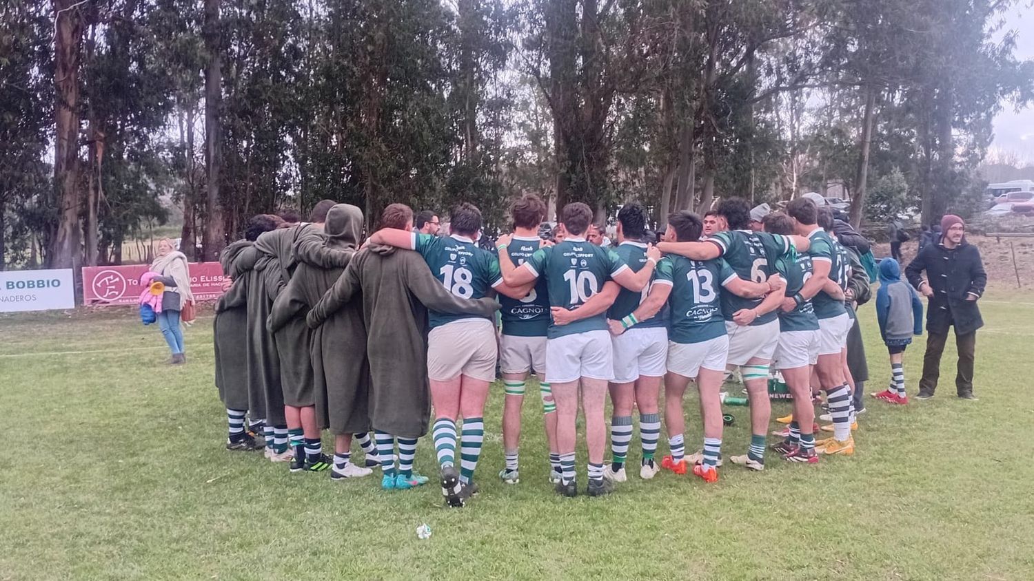 Caídas tandilenses en casa en el rugby local