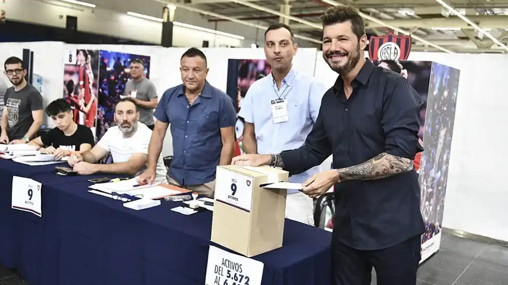 Marcelo Tinelli es el nuevo presidente de San Lorenzo