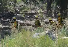 Con el incendio contenido, se normaliza el tránsito y se reestablece la actividad en la zona