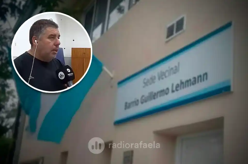 Llegó el día: la vecinal de barrio Guillermo Lehmann volvió a abrir sus puertas para el vecino
