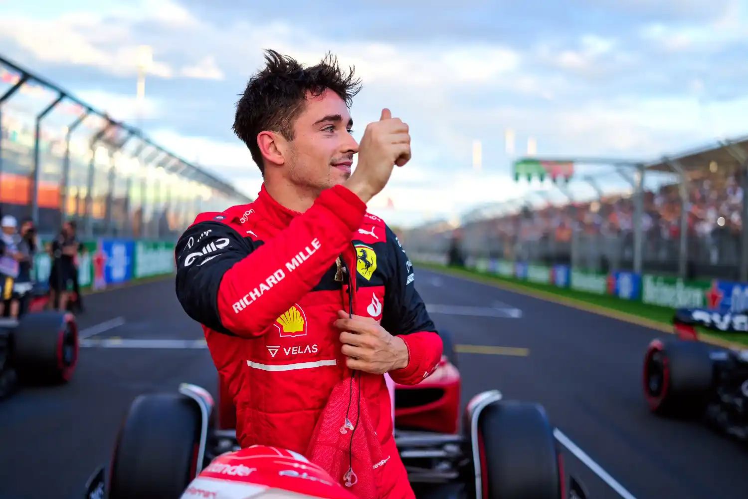 Leclerc fue el más veloz