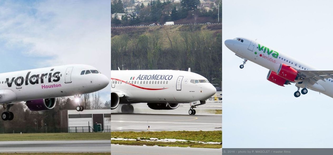 La batalla por México: VivaAerobus, Volaris y Aeroméxico se acercan a niveles pre pandemia