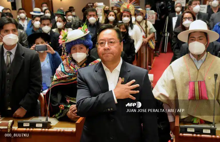 «Nos comprometemos a rectificar lo que estuvo mal»:  Luis Arce asume como presidente de Bolivia