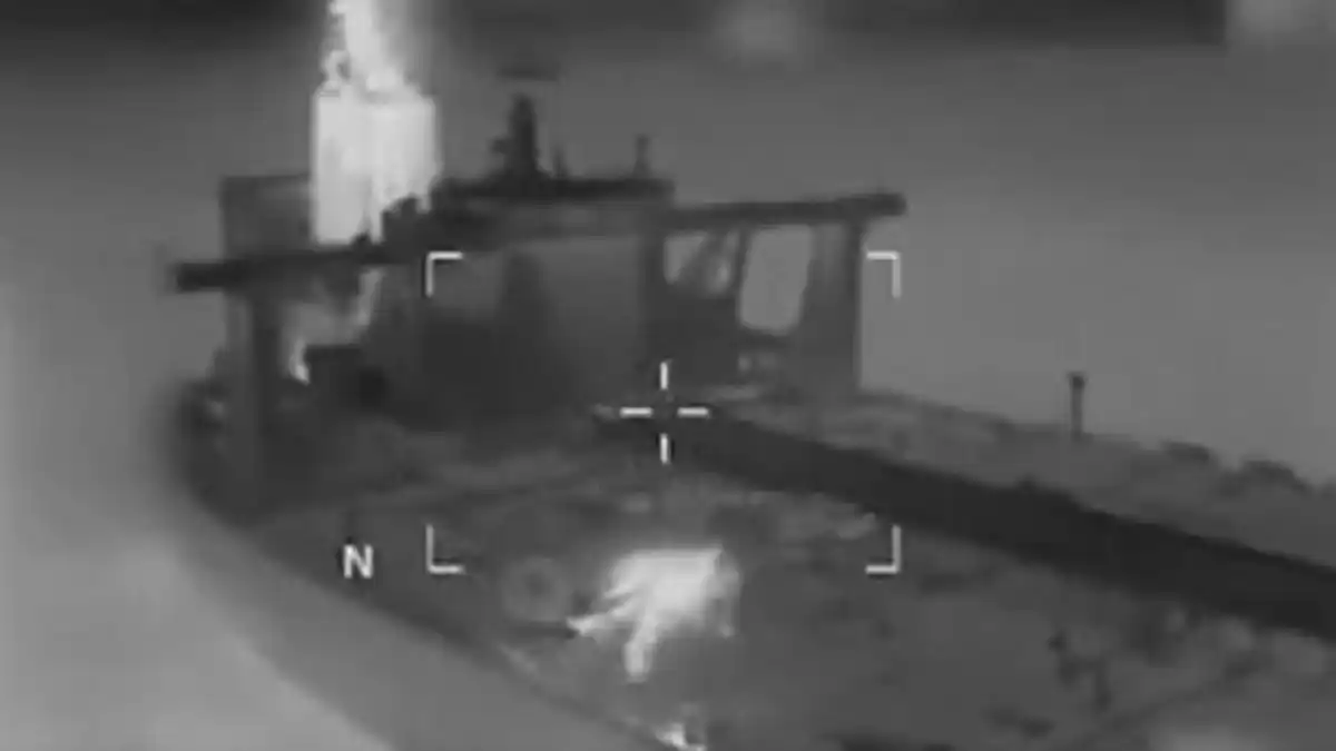 Estados Unidos capturó un buque petrolero ruso. (Foto: captura de video)