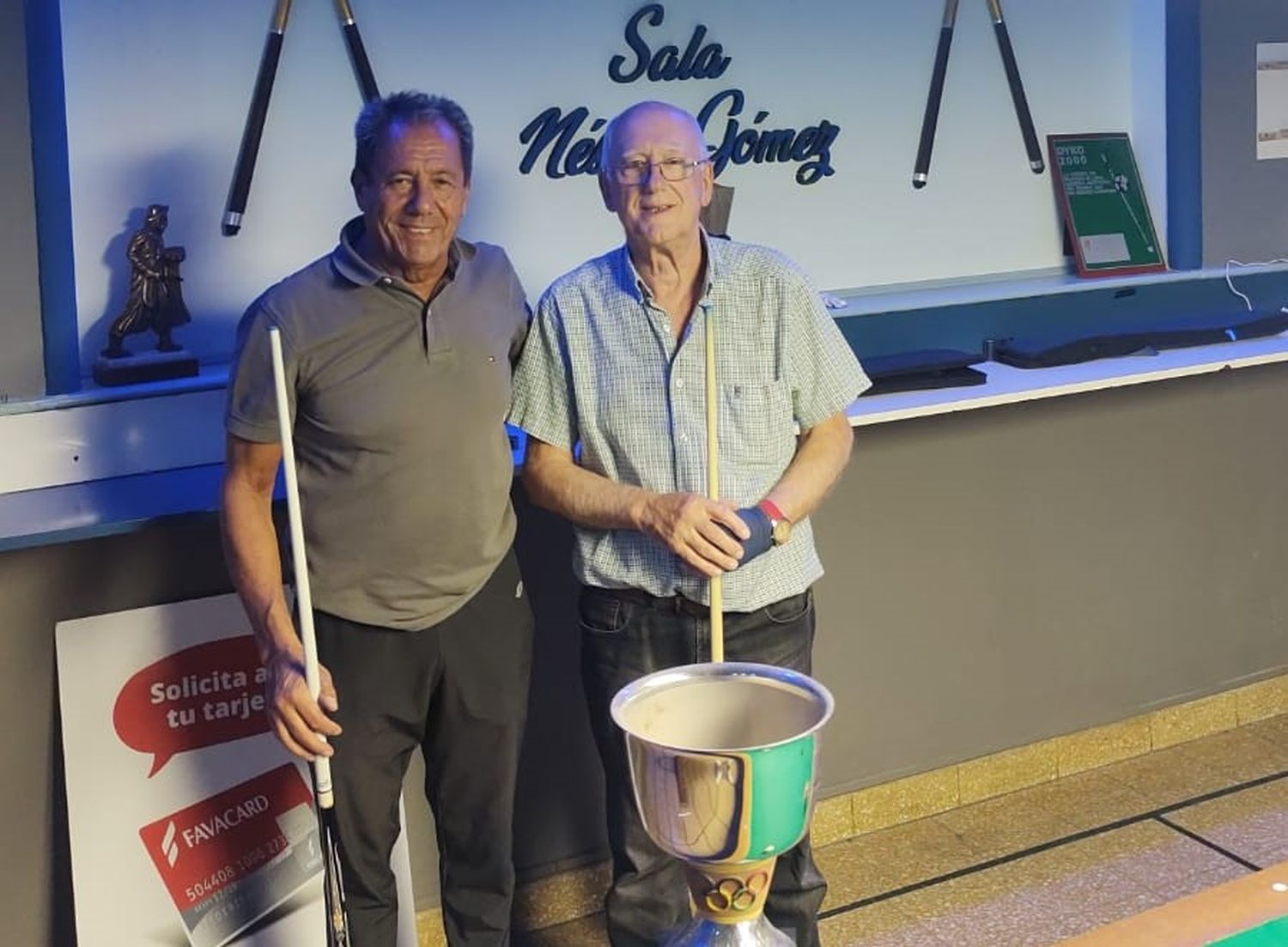 Mario García (campeón) y José Luis Rodríguez (segundo puesto)
