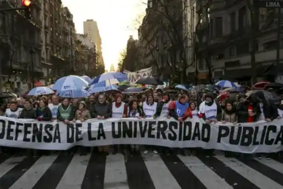 Hoy se realiza la marcha en defensa de la Universidad Pública