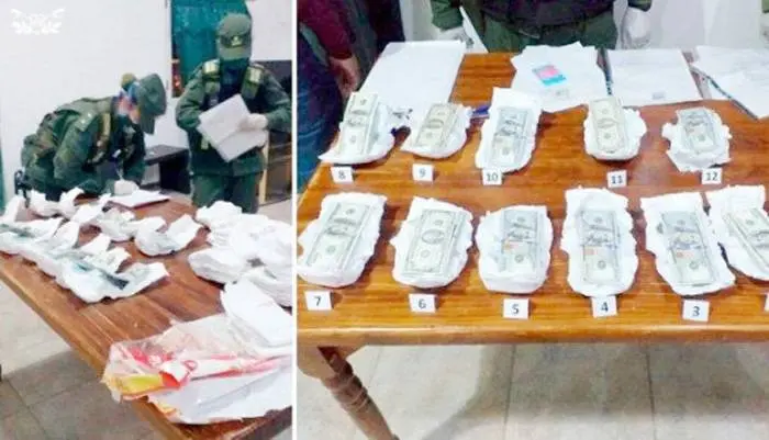 Hallan más de 30.000 dólares ocultos dentro de pañales descartables