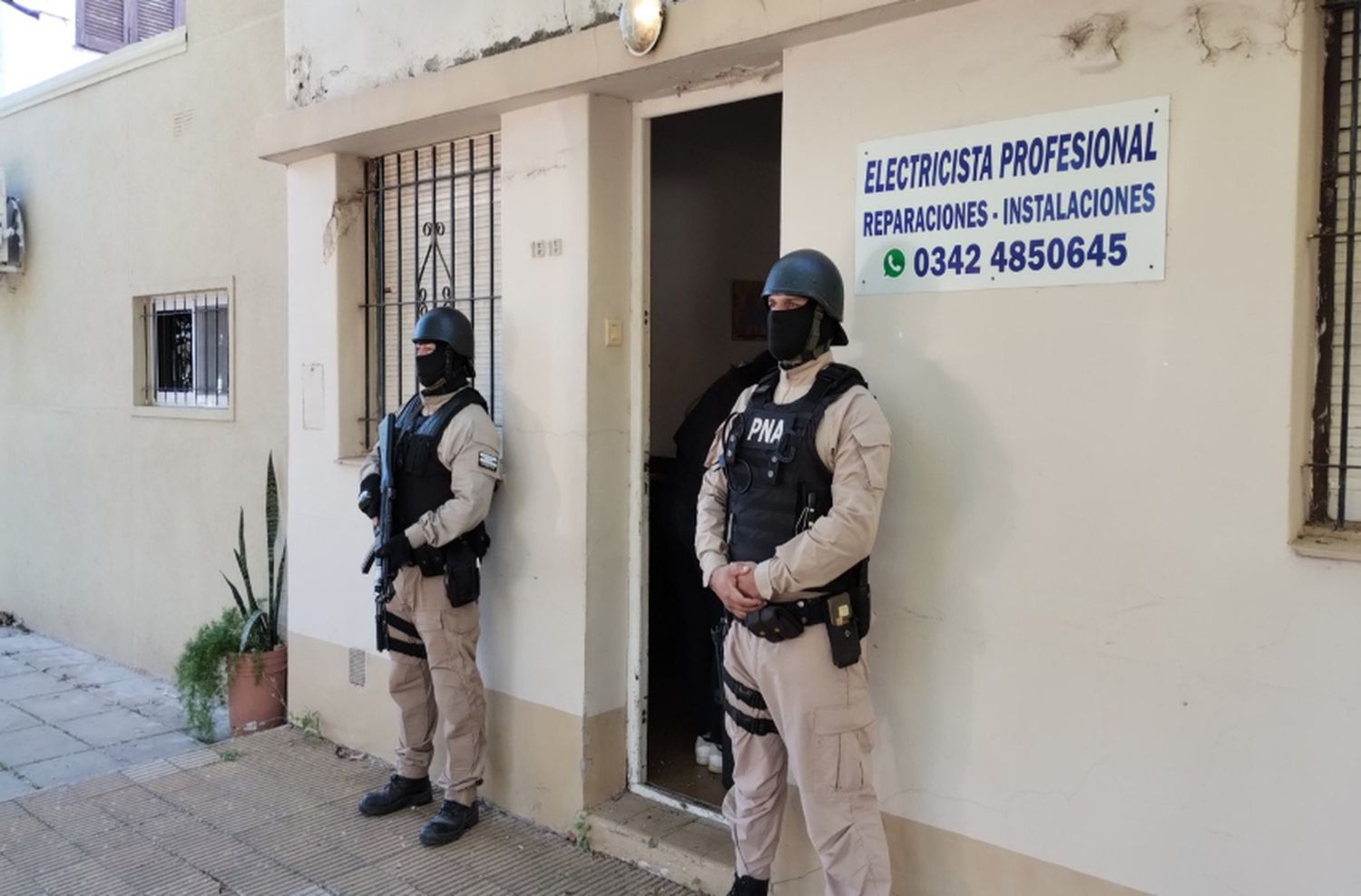 Santa Fe: Prefectura allanó un domicilio y secuestró marihuana