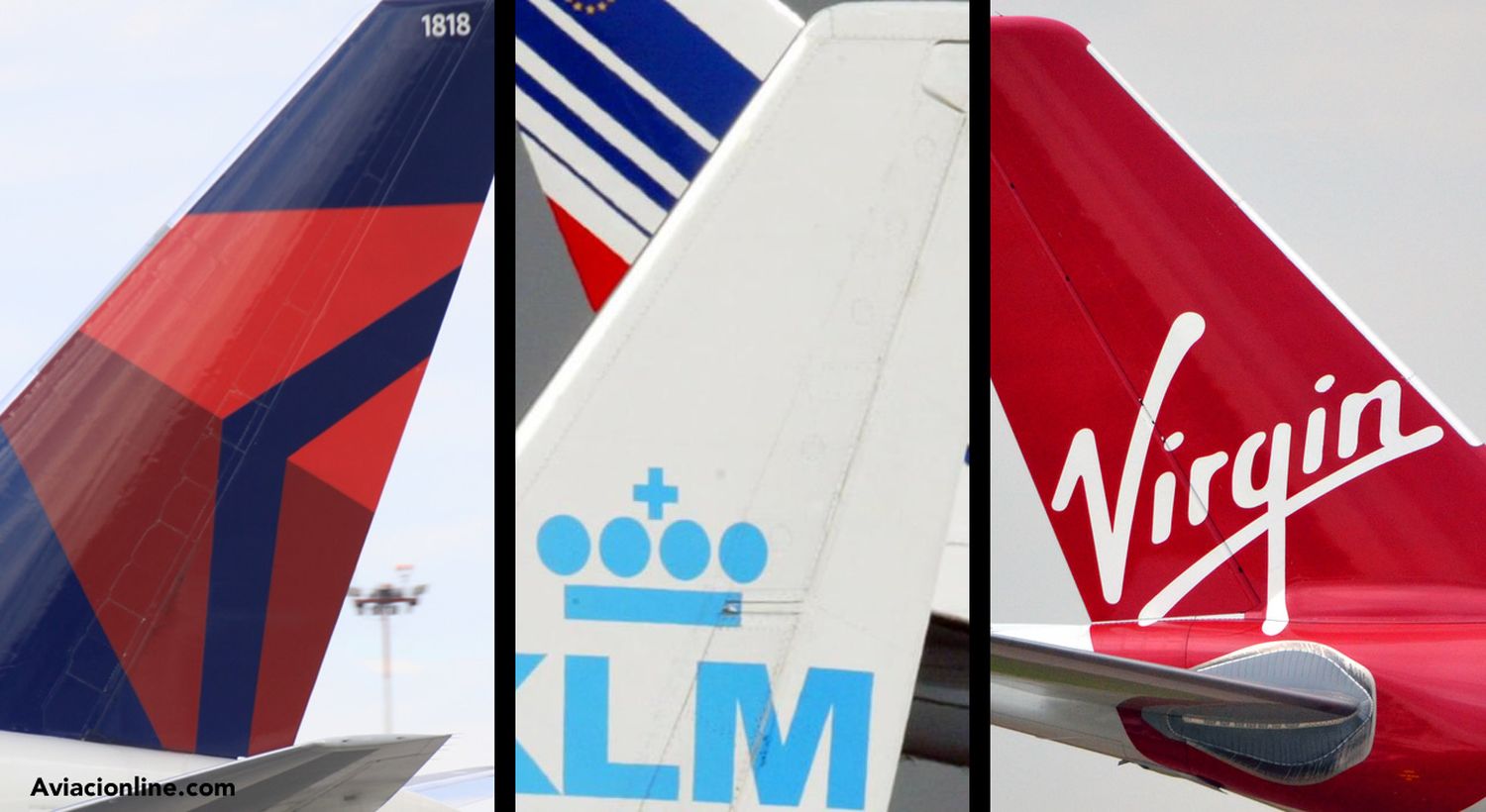 Delta, Air France-KLM y Virgin Atlantic van por la conquista del Atlántico Norte