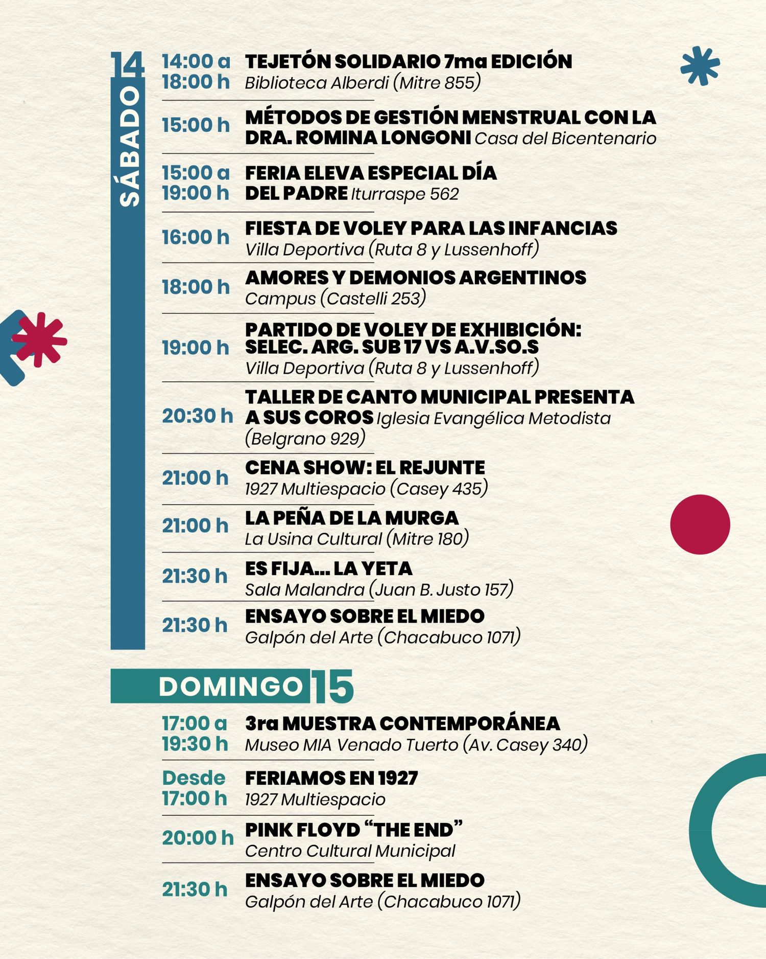 fin de semana - 2