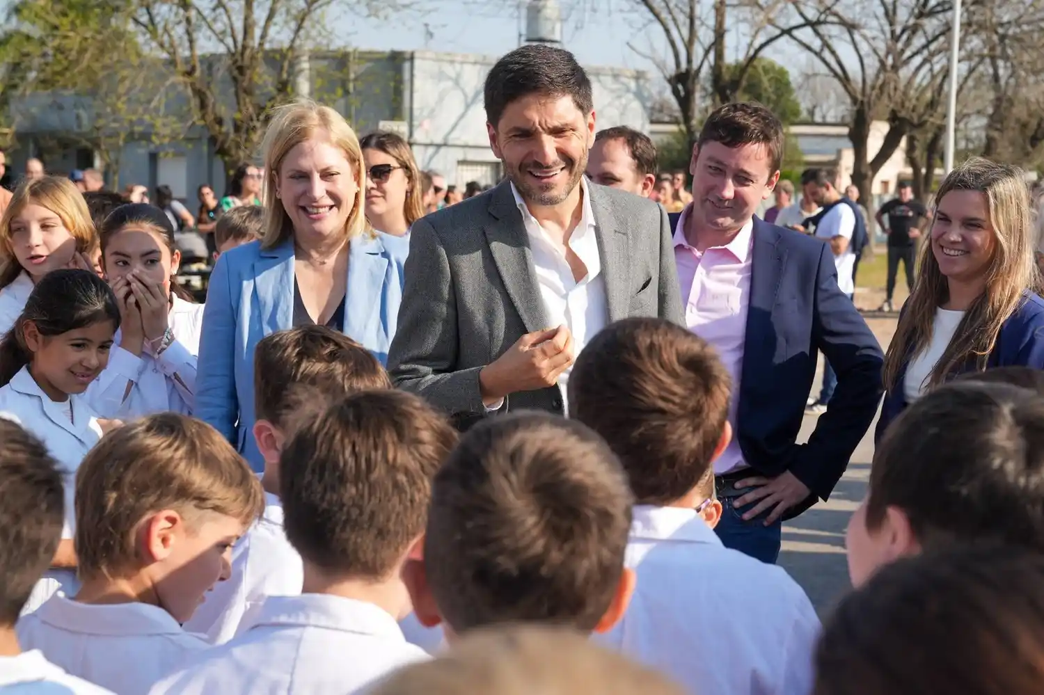Pullaro y Scaglia en el Departamento San Martín