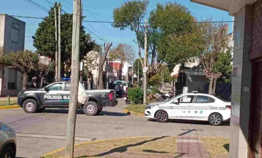 Ocurrió en la calle Viejobueno, entre De Pinedo y Comandante Franco