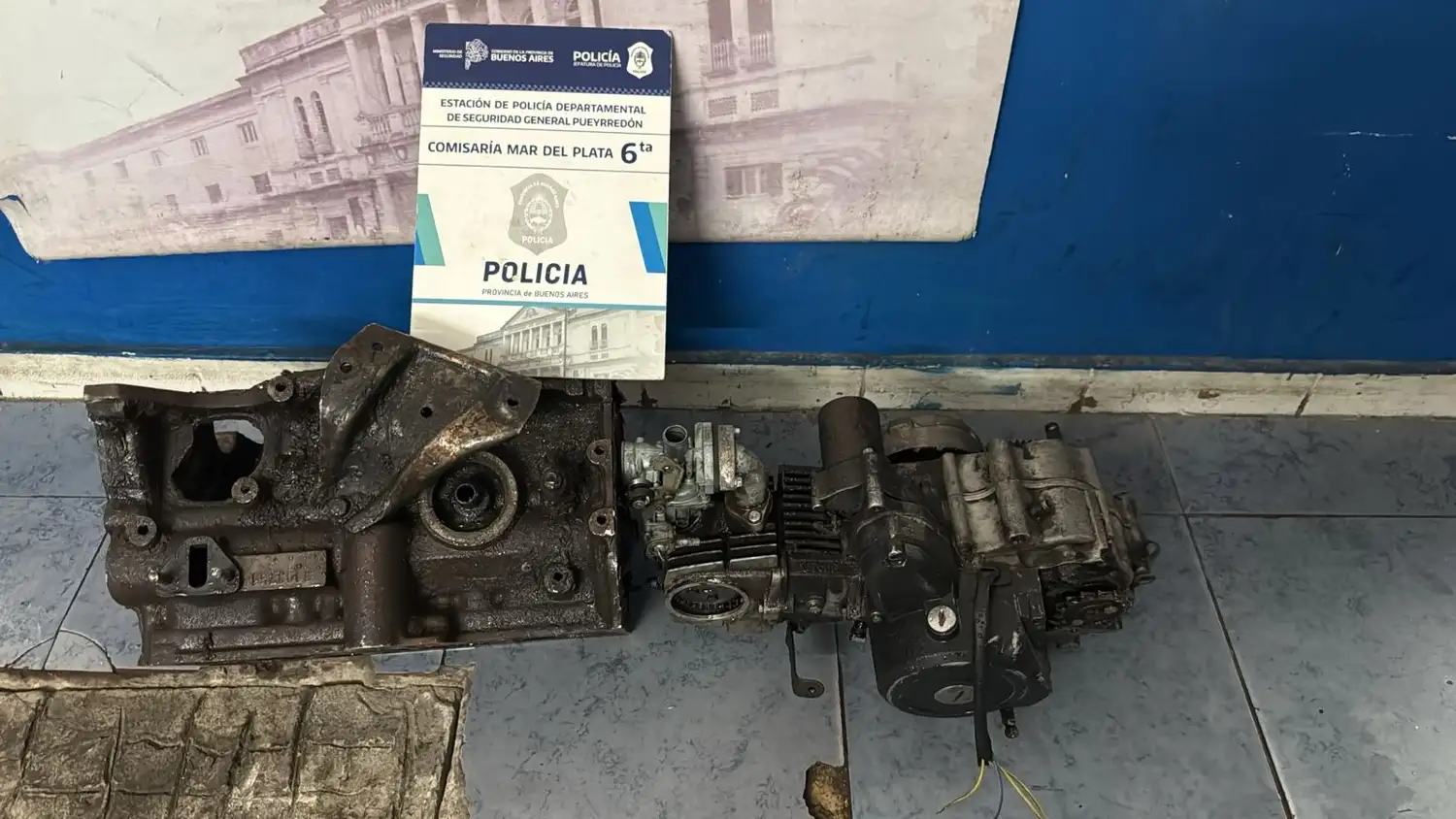 motor robado