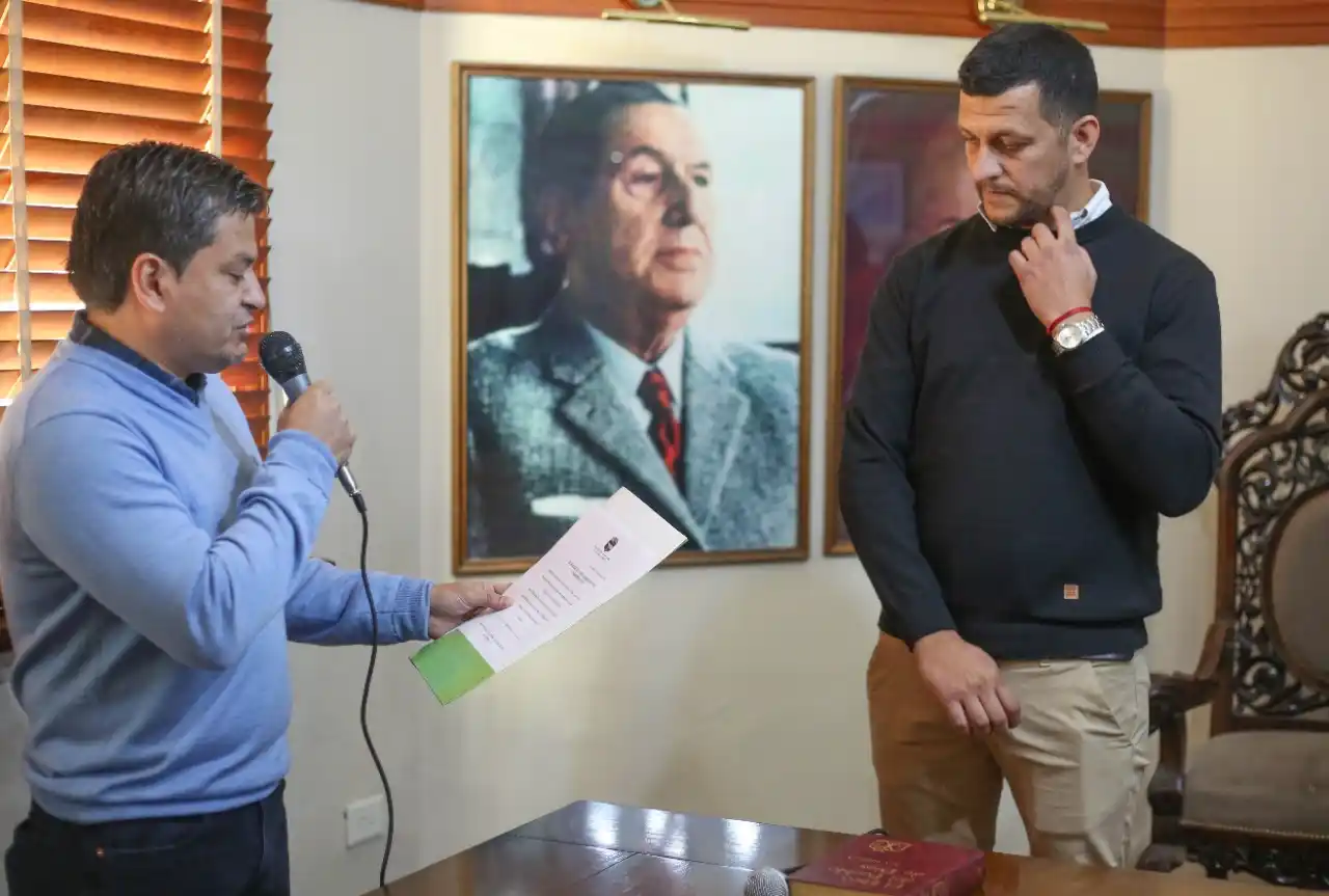 Juró Luciano Arias como secretario de Coordinación: alivio administrativo para Carrasco