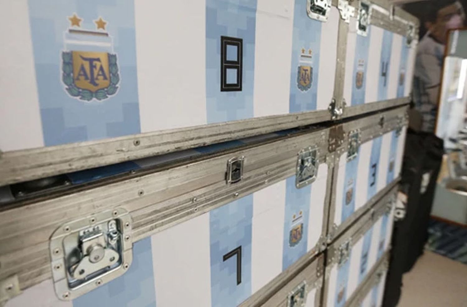 Todo listo para Rusia: contenedor de carne, 200 kg de yerba y 8 parrillas